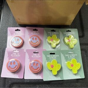 Smiley and Cactus Shower Steamers 8 Pack